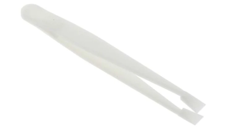 Pęseta, dł. 115, antymagnetyczna, materiał: Plastik, RS PRO