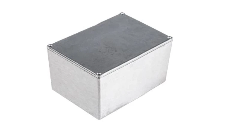 Obudowa ekranowana Srebrny IP54, 120.5 x 79.6 x 59.3mm, RS PRO