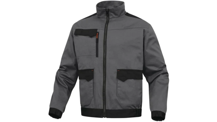 Bluza robocza Mach2 z poliestru i bawełny szaro pomarańczowe S M2VE3 M2VE3GOPT