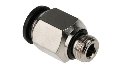 Adapter gwintowany prosty gwint – rura, 20 barów