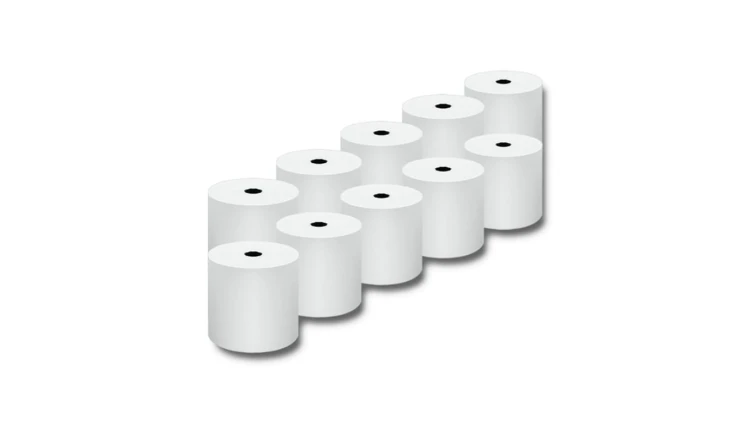 Rolki termiczne 80 x 80 55g/m2 10szt. BPA free 51892