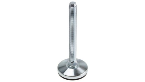 Regulowane nóżki, Ø 40mm, M12, 118, 900kg 70Shore A, RS PRO