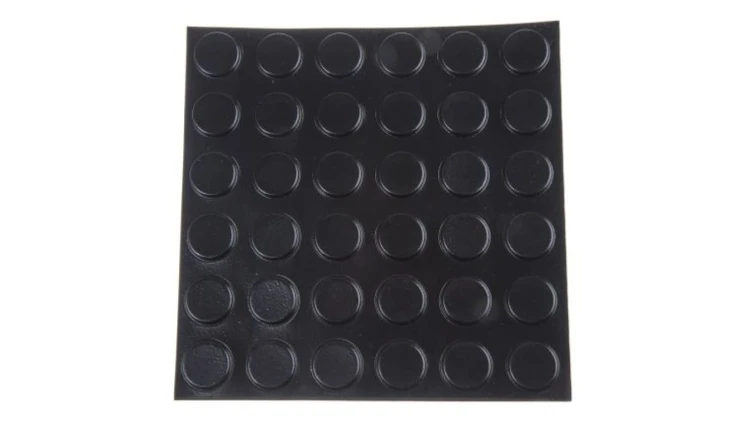 Nóżki antywibracyjne, 20.6mm, Okrągła