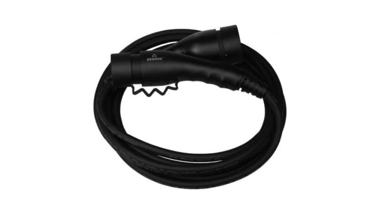 Kabel do ładowania samochodów elektrycznych AC 230V 32A 7.3kW 5m TYP 2 IP54 3220
