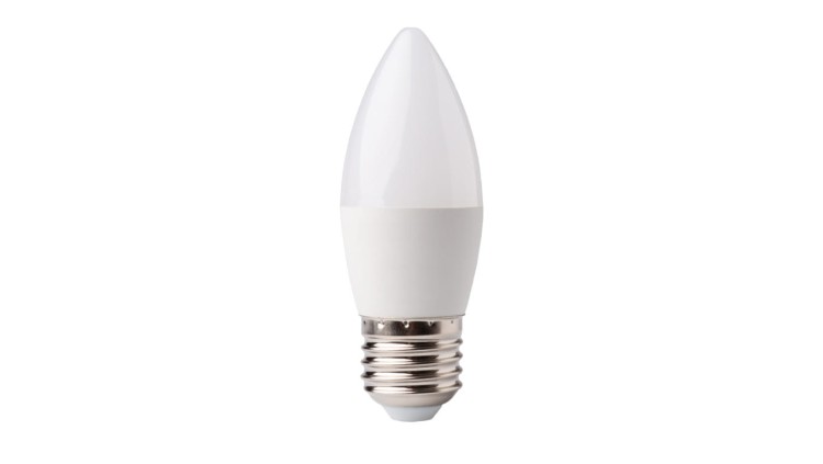 Żarówka LED świeczka E27 7W 630lm Barwa Zimna 6500K EC79561