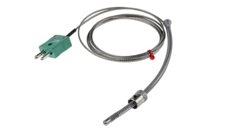 Termopara typ K do +350C 2m kabel 2m IEC