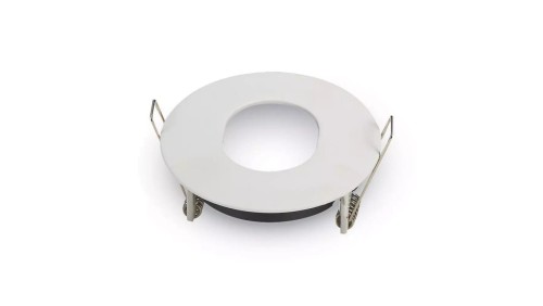 Oprawa punktowa Oczko 1xGU10 IP20 Okrągła Biała 3612