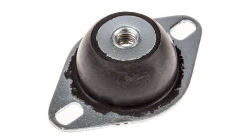 Mocowanie antywibracyjne, M10, Ø 85mm, H 25mm, 40, materiał: Guma naturalna 60 Shore A, RS PRO