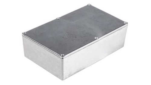 Obudowa ekranowana Srebrny IP54, 187.4 x 119.2 x 38.2mm, RS PRO