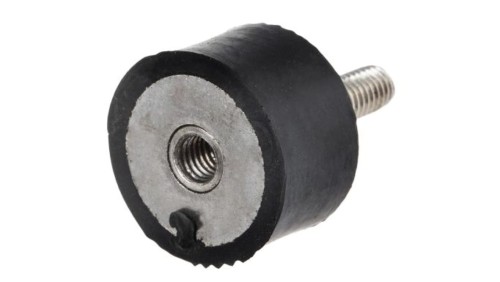 Mocowanie antywibracyjne, M6, Ø 25mm, H 15mm, 47.3 60 Shore A, RS PRO