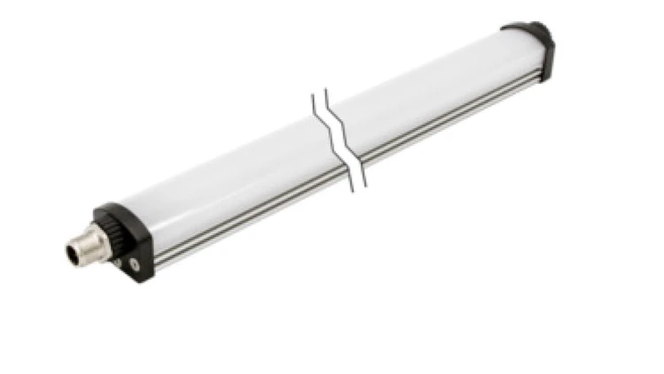 Lampa sygnalizacyjna LED 25x286x30mm wielokolorowa dioda LED 7,8W 24V złącze M12 4pin IP54 EZ300421