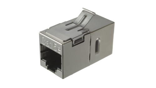 Łącznik panelowy CAT5E STP 8p8c RJ45/RJ45 KRJ45/5S-SH