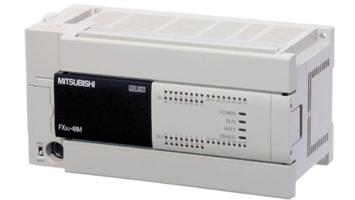 Sterownik FX3U- 48MR-DS ( 24 wej, 24 wyj, zas. 24 VDC )