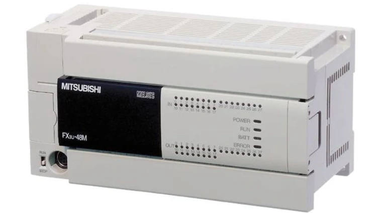 Sterownik FX3U- 48MR-DS ( 24 wej, 24 wyj, zas. 24 VDC )