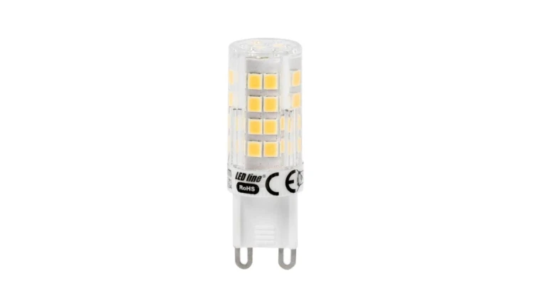 Żarówka LED line G9 4W 4000K 350lm barwa neutralna 220-240V 3 lata gwar.