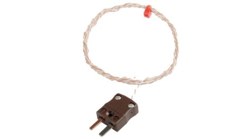 Termopara typ T do +250C 1m kabel 1m IEC