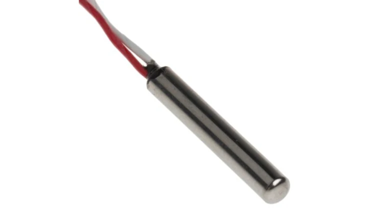 Termopara typ PT 1000, -50C do +200C 25mm kabel 1m, Stal nierdzewna 316