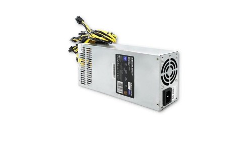 Qoltec Zasilacz PCI-E Smart 1600W 80 Plus Gold Data mining