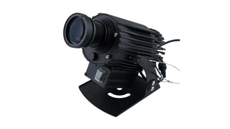 LED projektor Logo Greenie CREE XHP70 40W wodoodporny, obrotowy IP65