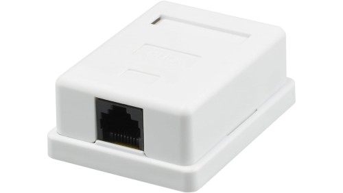 Gniazdo natynkowe 1xRJ45 kat.5e UTP NEKU