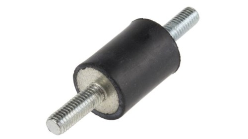 Mocowanie antywstrząsowe, M5, Ø 15mm, materiał: Guma naturalna 65Shore A, RS PRO