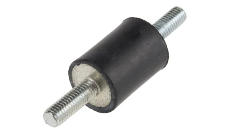 Mocowanie antywstrząsowe, M5, Ø 15mm, materiał: Guma naturalna 65Shore A, RS PRO