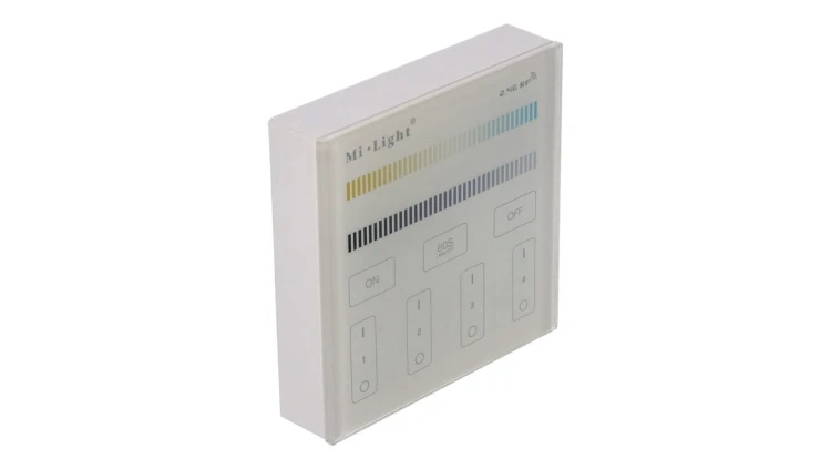 Panel MiLight 4strefy CCT biały bat sterownik B2
