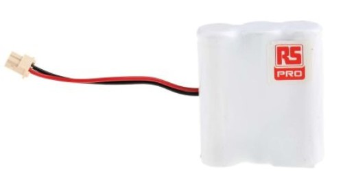 Zestaw akumulatorów NiCd, 3.6V, 700mAh, 3-ogniwowy, RS PRO