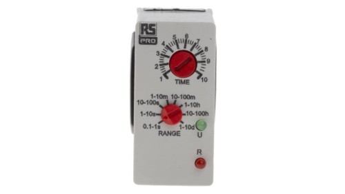 Timer Relay 1 funkcyjny DPDT DPDT 12 → 240V ac/dc