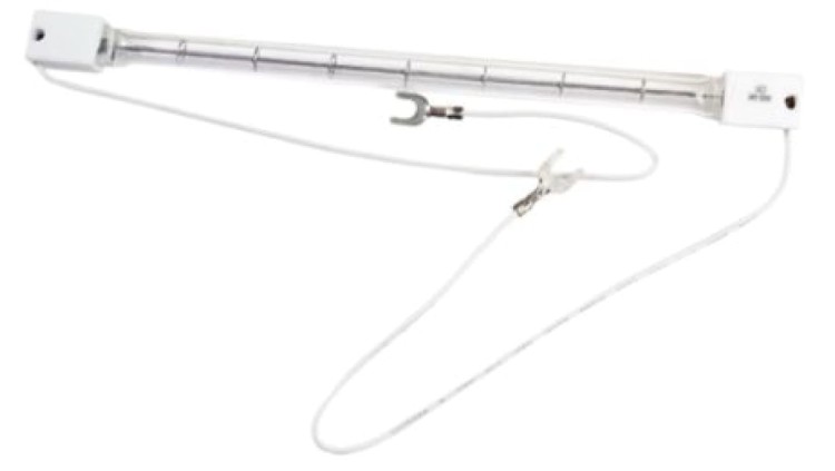 Promiennik podczerwieni (IR) 1000 W SK15 230 V 350 mm 20mm