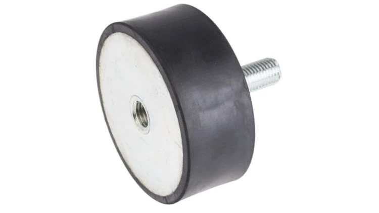 Mocowanie antywstrząsowe, M16, Ø 100mm, materiał: Guma naturalna 45Shore A, RS PRO