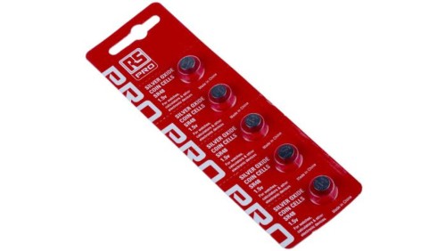Bateria pastylkowa, SR48, 1.55V, 70mAh, RS PRO