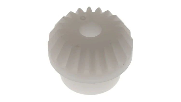 Przekładnia kątowa, POM, zęby: 20, Ścięte, skok: 0.5mm, kąt: 20, otwór: 3mm, 110 → 120HRR