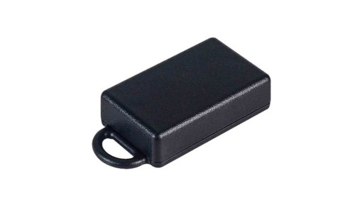 Obudowa do urządzeń przenośnych, IP54, 53 x 33 x 15mm, materiał: ABS, kolor: Czarny, z miejscem na klawiaturę, RS PRO