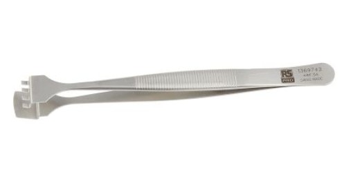 Pęseta, dł. 125, antymagnetyczna 4WF.SA, materiał: Stal nierdzewna, RS PRO