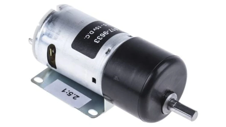 Motoreduktor DC, 2,81 A, 19,8 W, 5800 gcm, 309 gcm, RS PRO