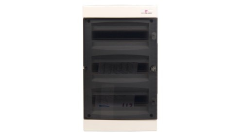 Rozdzielnica modułowa 3x12 podtynkowa /transparentna/ IP40 ECM36PT-S DIDO 001101076