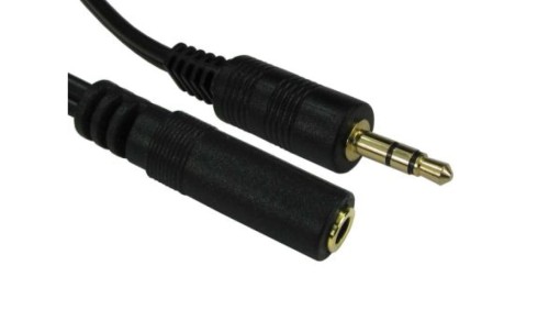 Kabel Jack audio, złącze A: Męskie, złącze B: Żeńskie, 15m