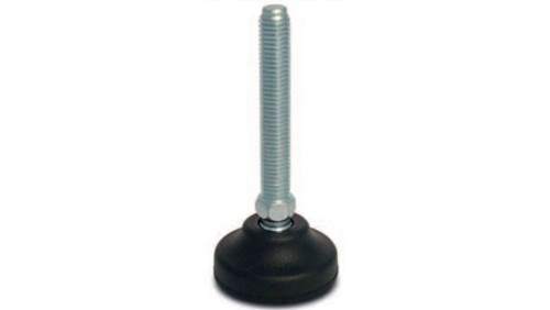 Regulowane nóżki, Ø 40mm, M12, 105mm, 1000kg, RS PRO