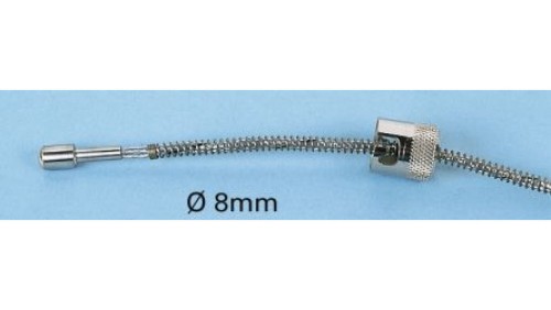 Termopara typ J do +400C 20mm kabel 2.5m, Stal nierdzewna 316 Zgodność z RoHS