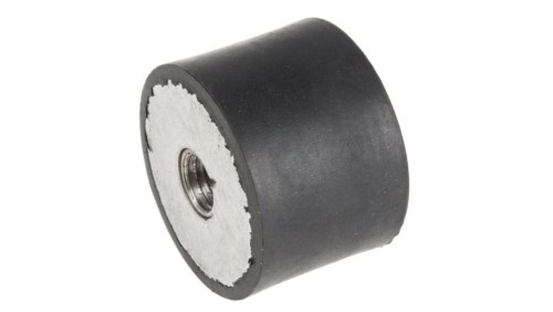 Mocowanie antywstrząsowe, M10, Ø 40mm, materiał: Guma naturalna 60Shore A, RS PRO
