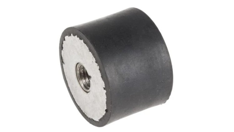 Mocowanie antywstrząsowe, M10, Ø 40mm, materiał: Guma naturalna 60Shore A, RS PRO