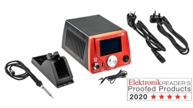 Stacja lutownicza, 2-wyjściowa, 220 → 240V, 75W, RS PRO +500C Lutowanie