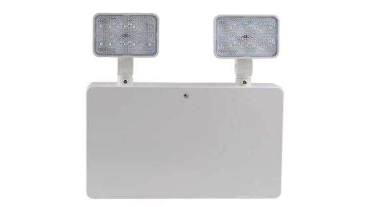 Oświetlenie awaryjne IP20 Podwójne punktowe 2 x 3,5 W LED