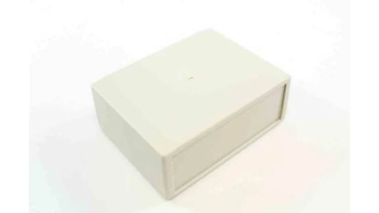 Obudowa urządzeń elektronicznych, ABS, Beżowy, 50 x 100 x 130mm, RS PRO