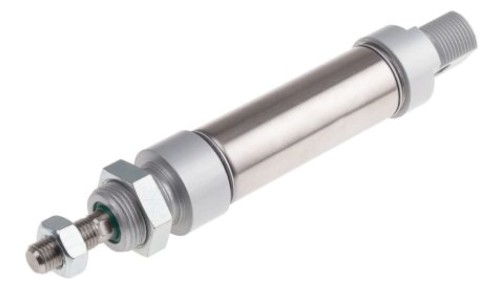 Siłownik dwustronnego działania ISO 6432 Ø 25mm, skok 40mm RS PRO