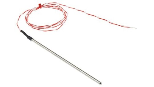 Termopara typ PT 1000, -50C do +200C 150mm kabel 1m, Stal nierdzewna 316