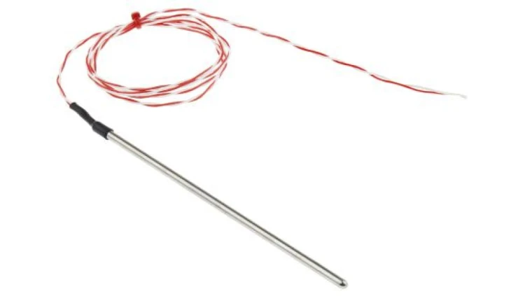 Termopara typ PT 1000, -50C do +200C 150mm kabel 1m, Stal nierdzewna 316
