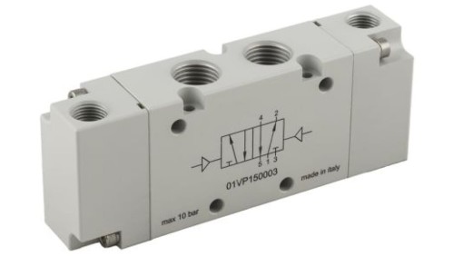 Pneumatyczne zawory elektromagnetyczne 5/2 Monostable G 1/8 740NL/min RS PRO