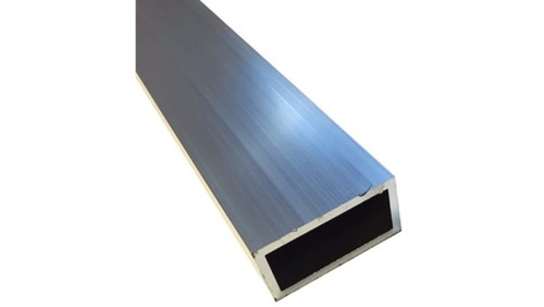 Rura z aluminium, profil: prostokątna, dł.: 1m, gr.: 3mm, szer.: 50mm, 6082-T6